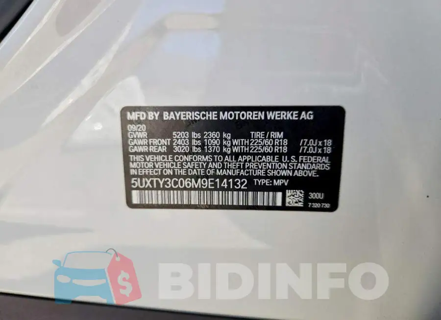 5UXTY3C06M9E14132 Photo# 12
