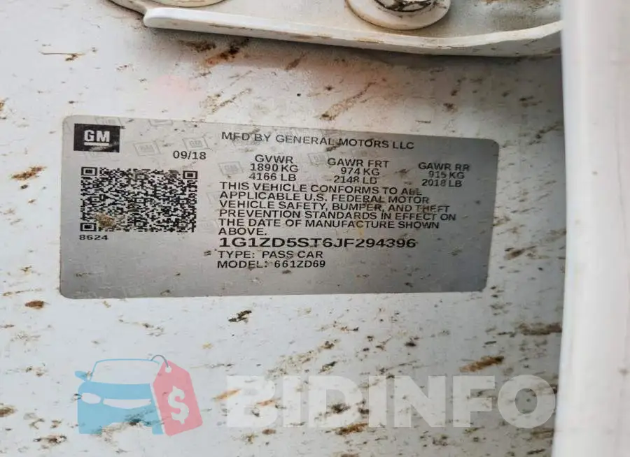 1G1ZD5ST6JF294396 Photo# 12