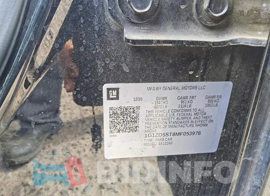 1G1ZD5ST8MF053976 Photo# 12