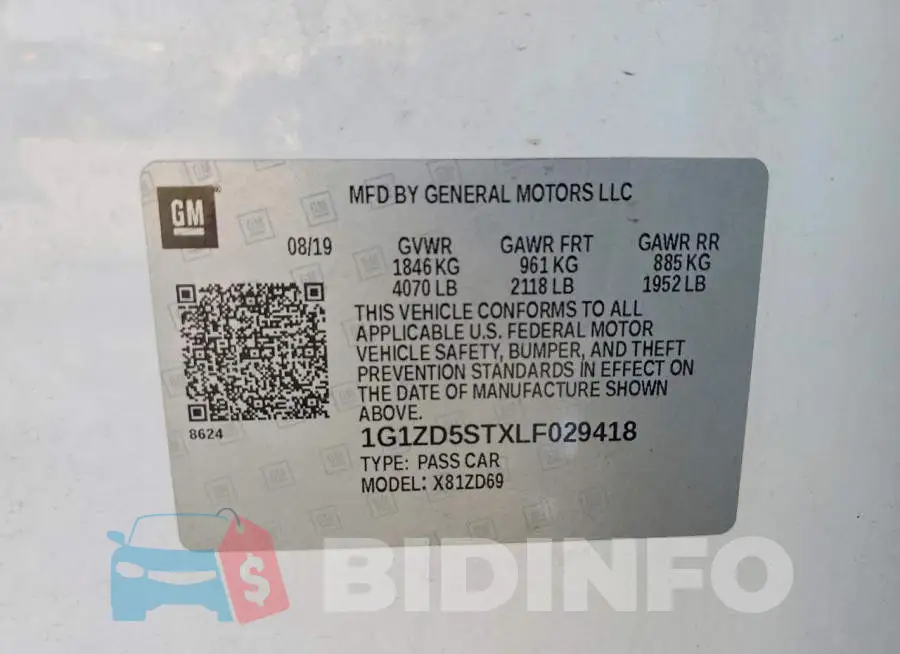 1G1ZD5STXLF029418 Photo# 12
