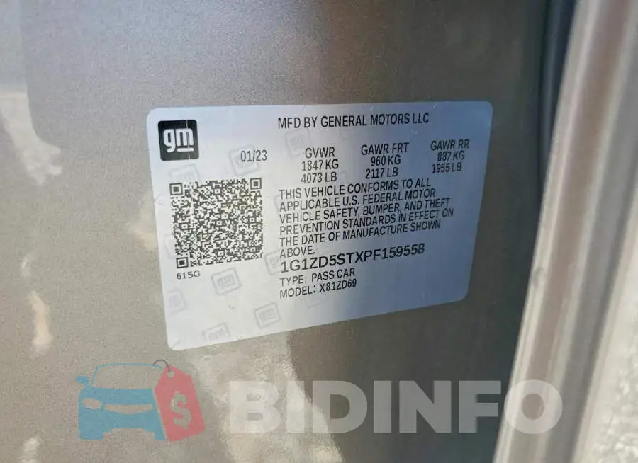1G1ZD5STXPF159558 Photo# 12