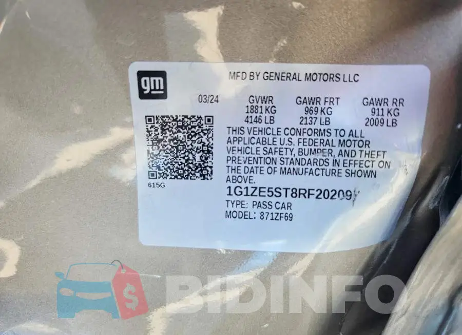 1G1ZE5ST8RF202097 Photo# 12