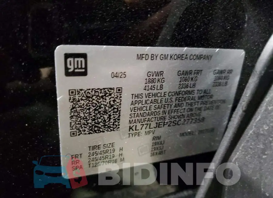 KL77LJEP2SC277359 Photo# 11