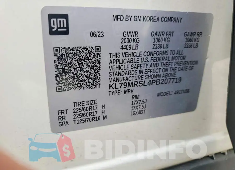 KL79MRSL4PB207719 Photo# 13