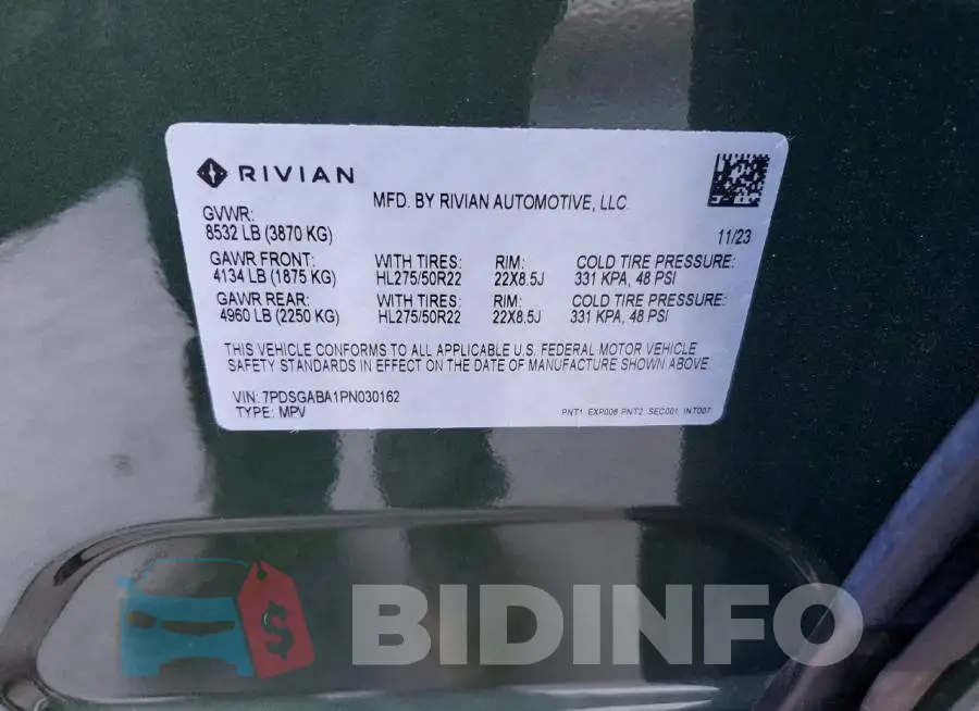 7PDSGABA1PN030162 Photo# 13