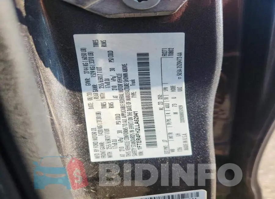 1FTER4FH2LLA62941 Photo# 12