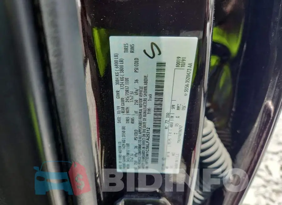 1FTEW1C56LFA25312 Photo# 12