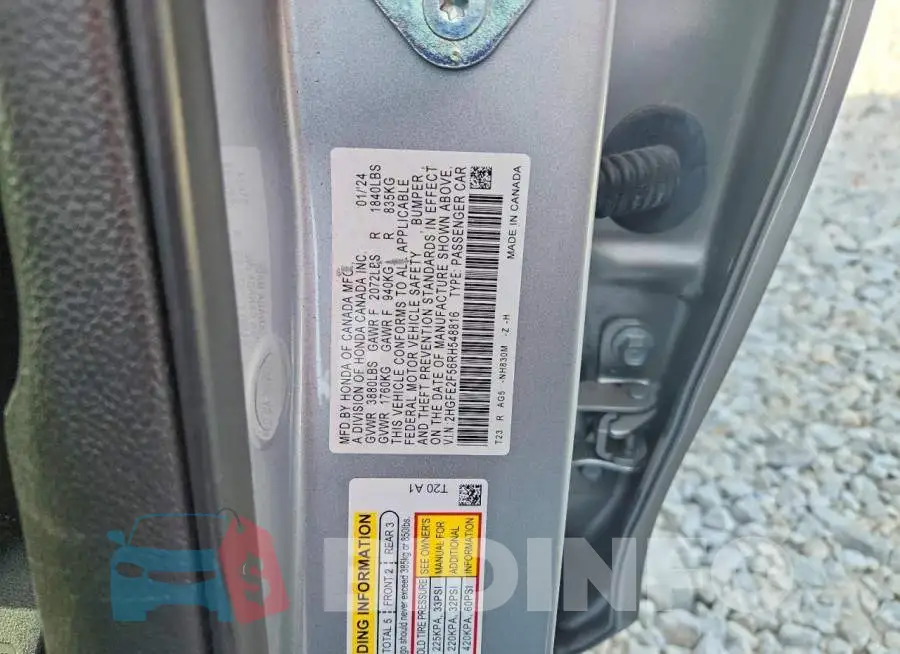 2HGFE2F56RH548816 Photo# 12