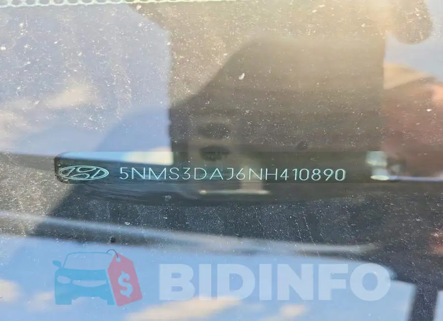 5NMS3DAJ6NH410890 Photo# 13