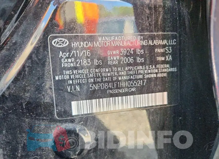 5NPD84LF1HH055217 Photo# 12