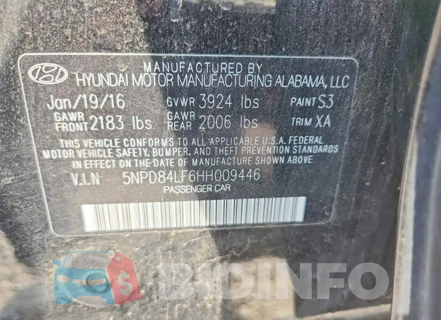 5NPD84LF6HH009446 Photo# 12