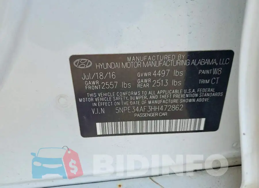 5NPE34AF3HH472862 Photo# 12