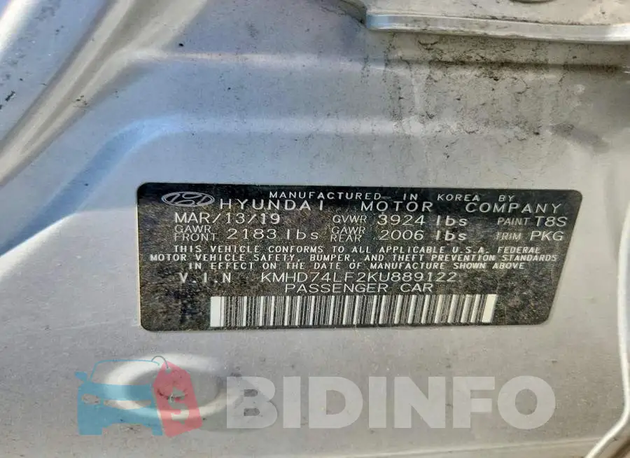 KMHD74LF2KU889122 Photo# 13