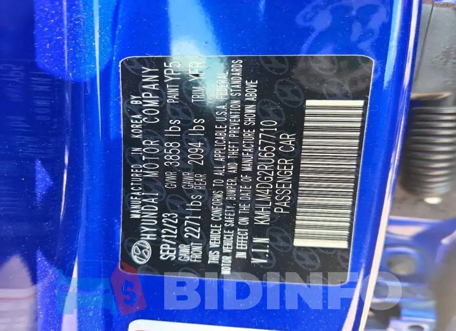 KMHLM4DG2RU657710 Photo# 13