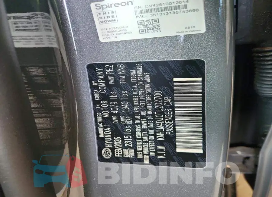 KMHLM4DJ0TU202700 Photo# 13