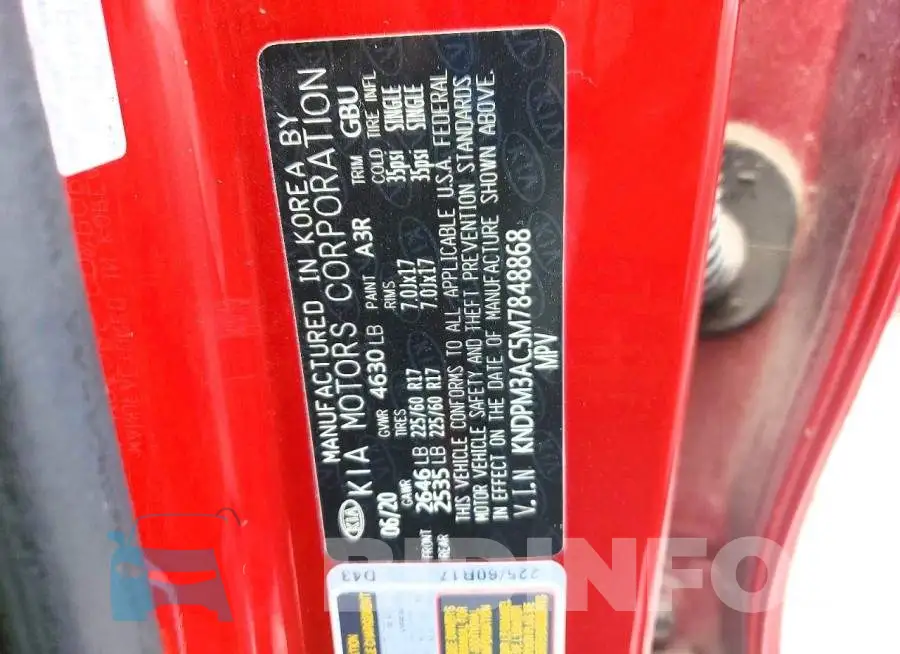 KNDPM3AC5M7848868 Photo# 13