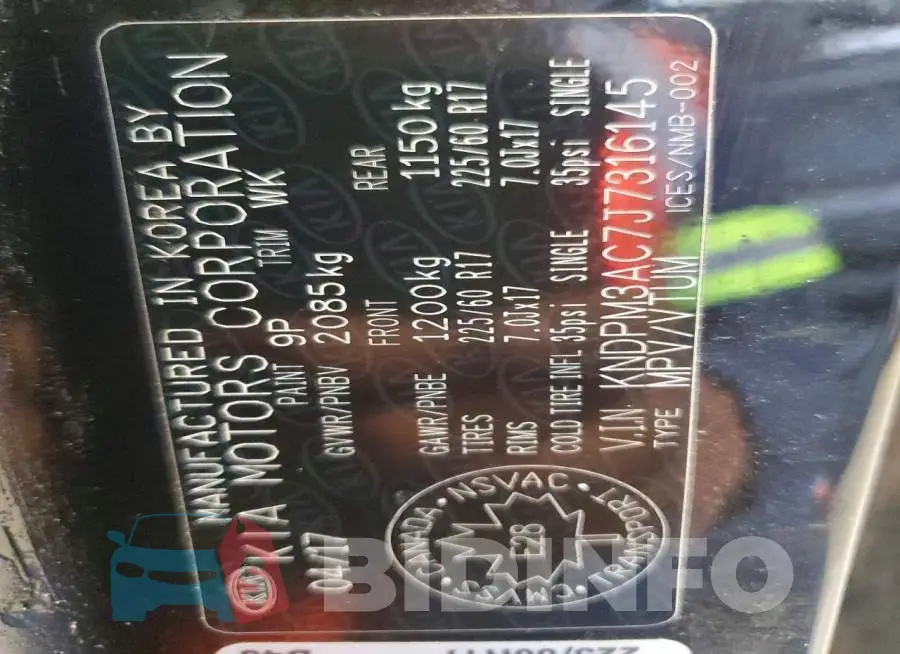 KNDPM3AC7J7316145 Photo# 14