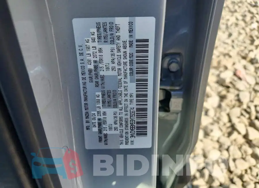 3MVDMBBM5SM760974 Photo# 12