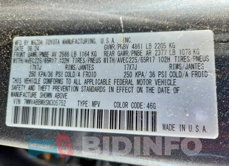 7MMVABBM8SN305752 Photo# 13