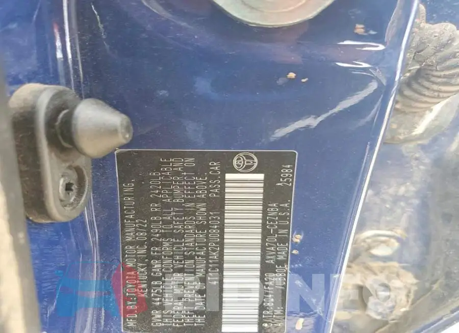 4T1C11AK2PU084031 Photo# 12