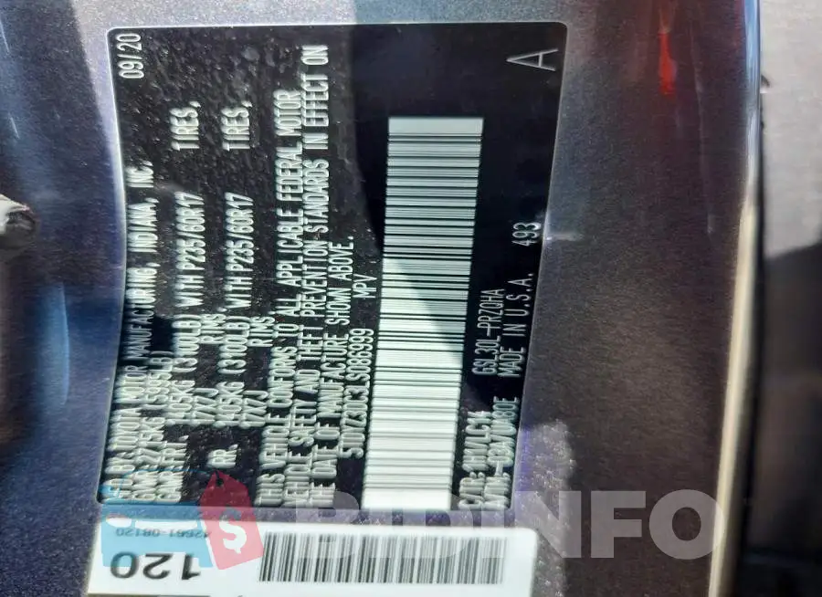 5TDYZ3DC3LS086999 Photo# 13