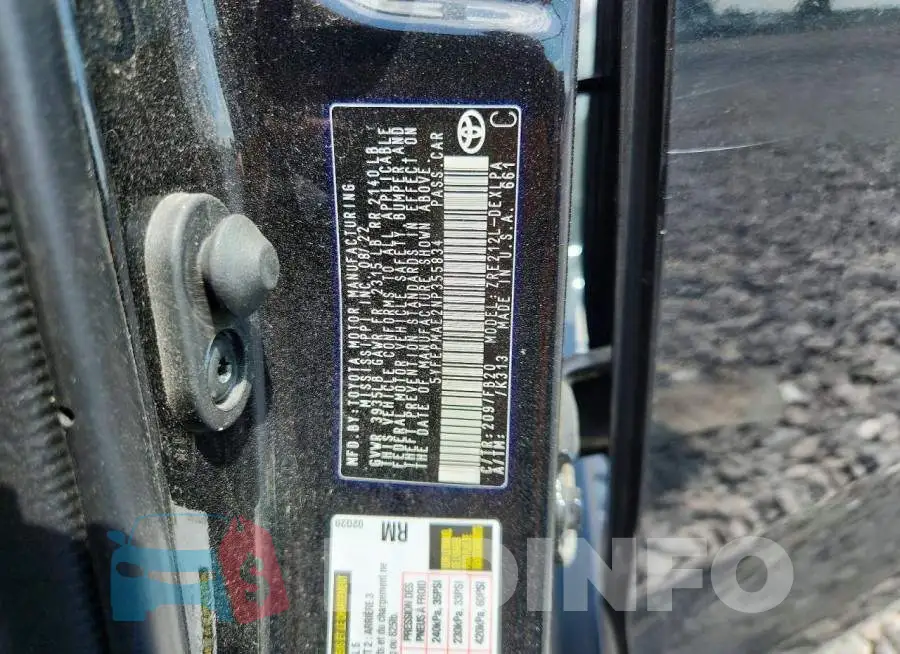 5YFEPMAE2NP355834 Photo# 12