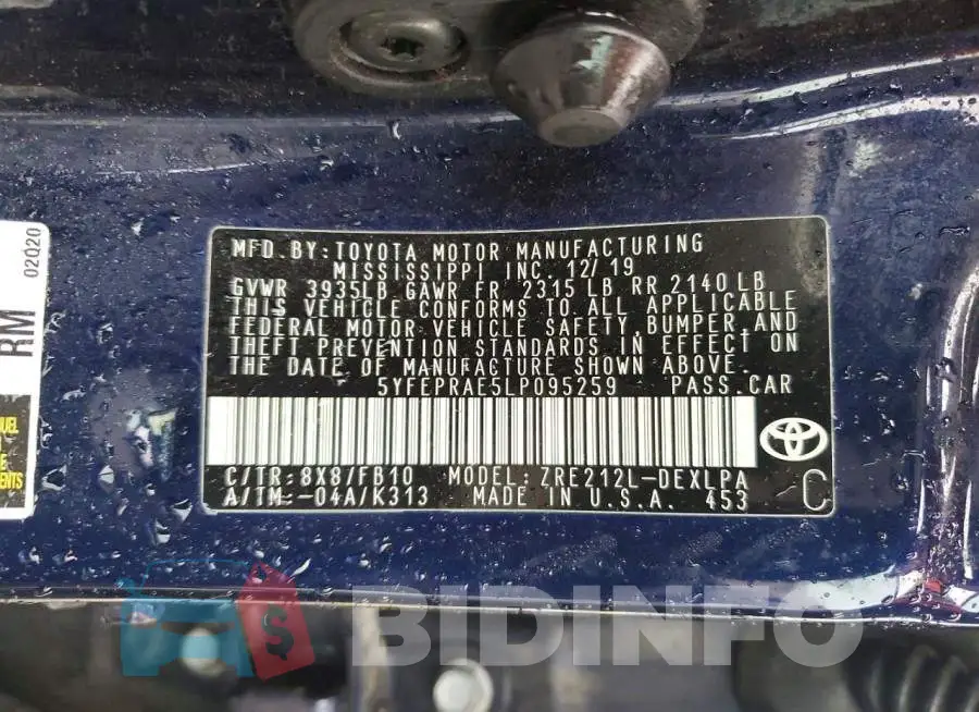 5YFEPRAE5LP095259 Photo# 13