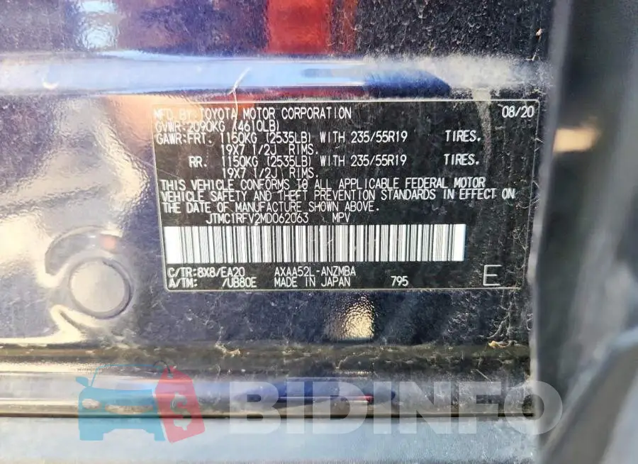 JTMC1RFV2MD062063 Photo# 14