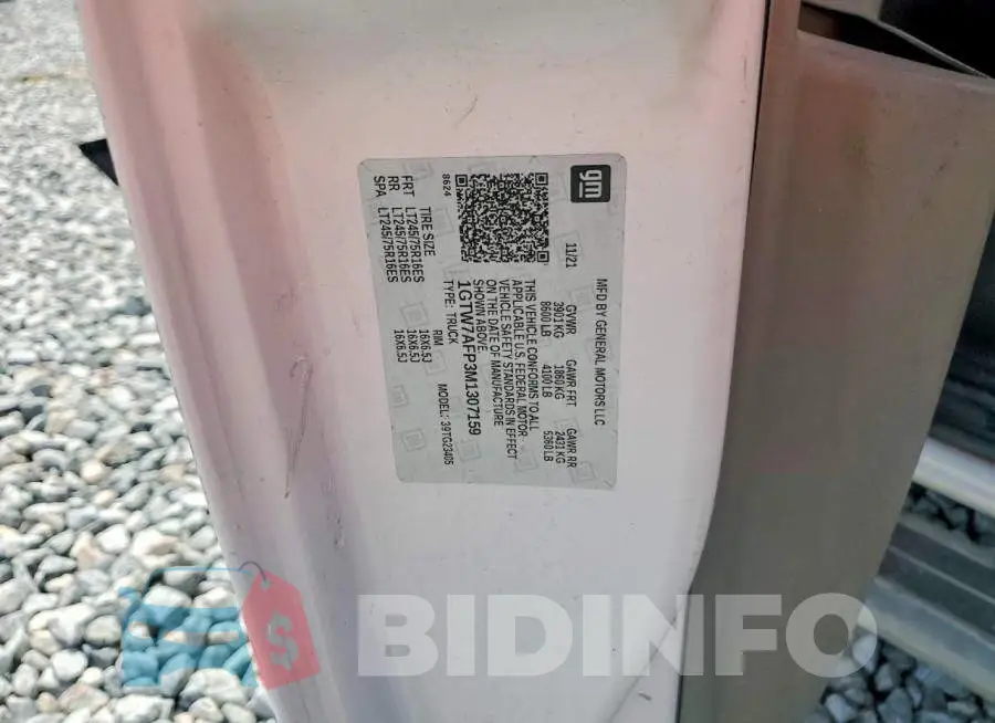 1GTW7AFP3M1307159 Photo# 12