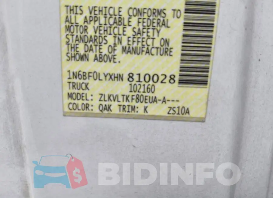 1N6BF0LYXHN810028 Photo# 13