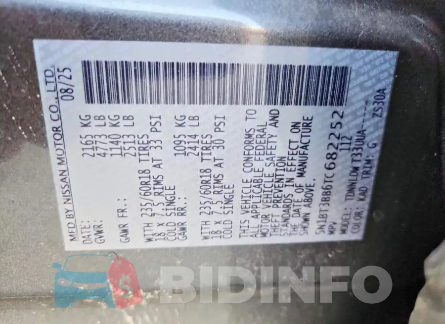 5N1BT3BB6TC682252 Photo# 13