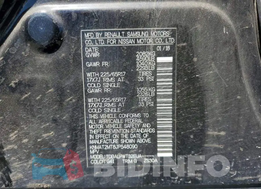 KNMAT2MT8JP548090 Photo# 14