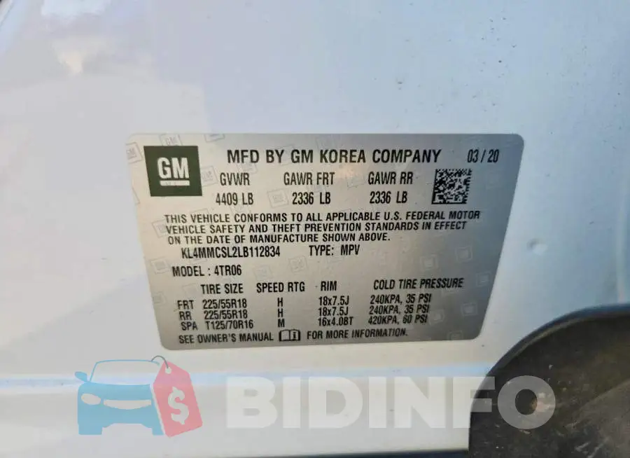 KL4MMCSL2LB112834 Photo# 13