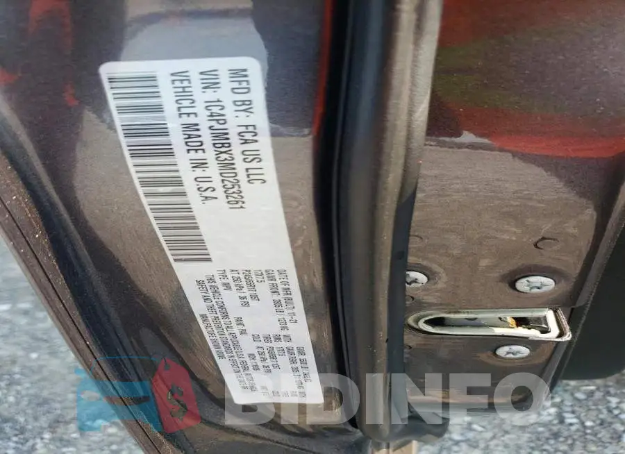 1C4PJMBX3MD253261 Photo# 13