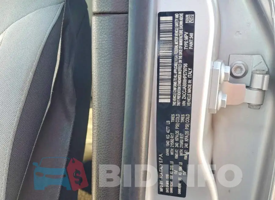 ZACCJABB8HPE79756 Photo# 13