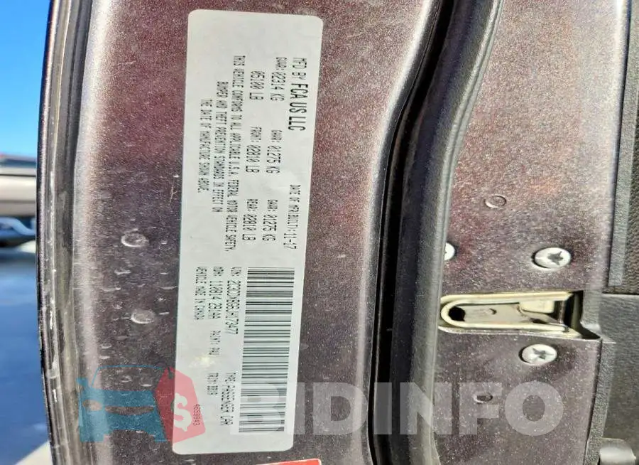 2C3CDXBG6JH173477 Photo# 13