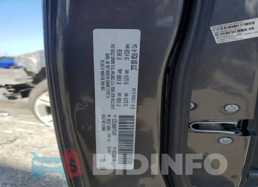 2C3CDXBG6KH710107 Photo# 12
