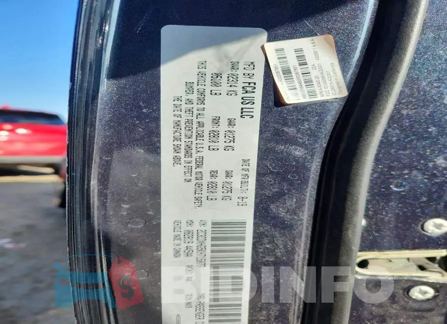 2C3CDXHG5KH715077 Photo# 12
