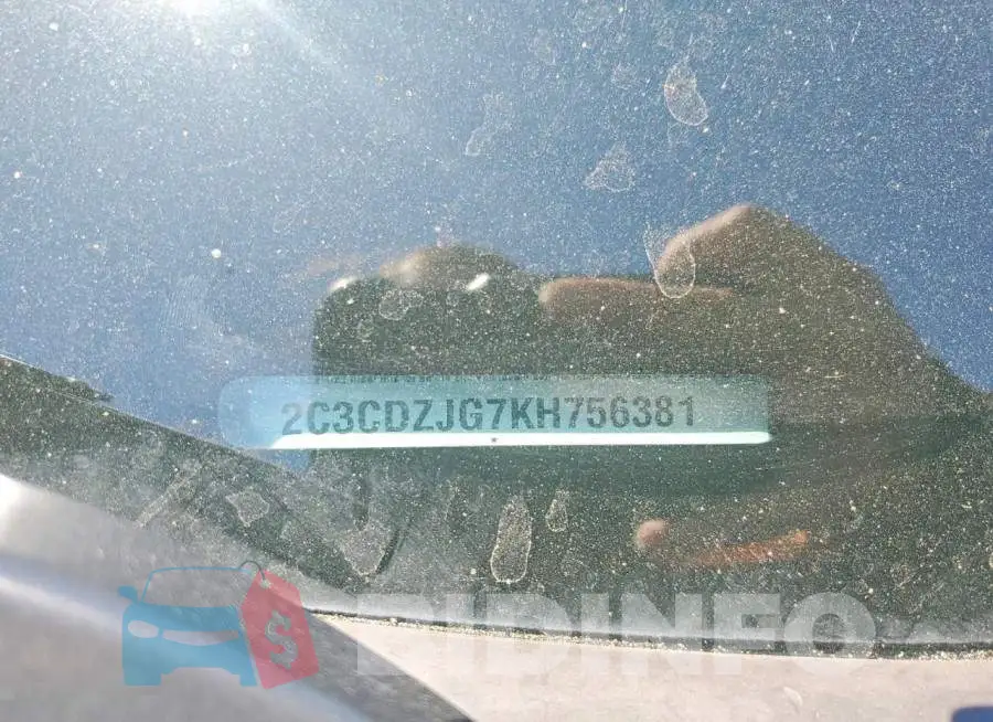 2C3CDZJG7KH756381 Photo# 12