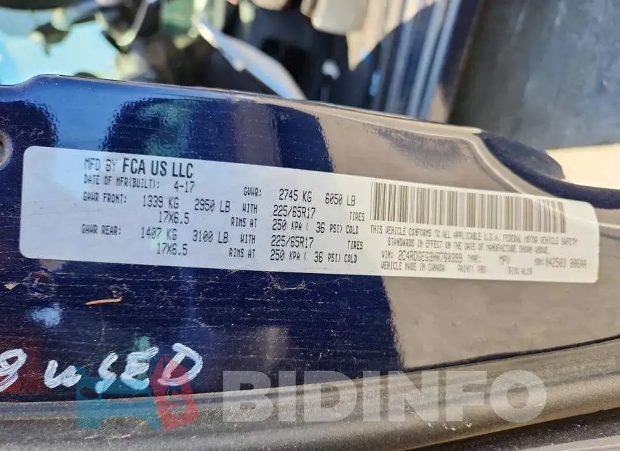 2C4RDGEG3HR760399 Photo# 14