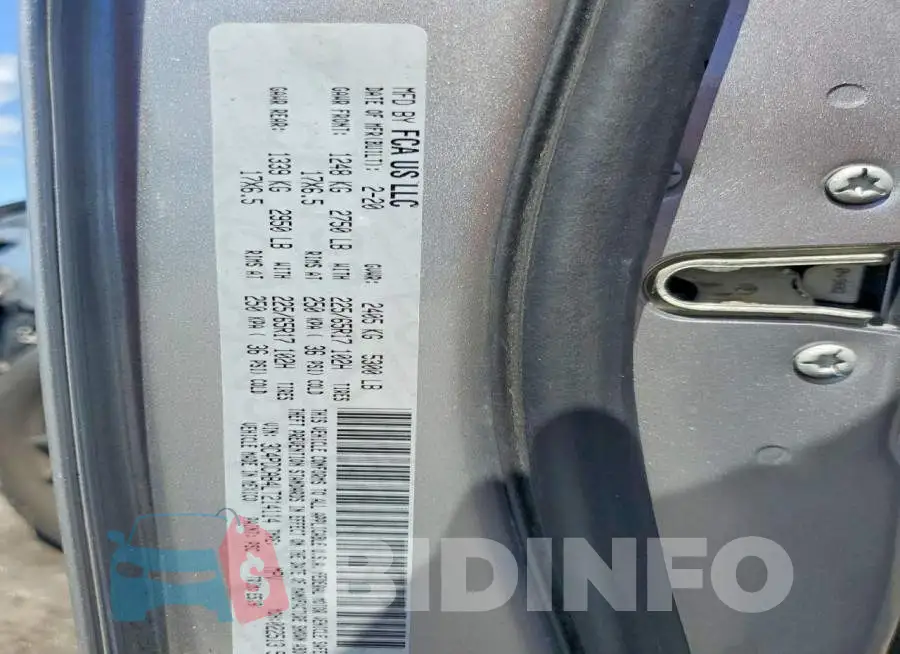 3C4PDCAB4LT214114 Photo# 13