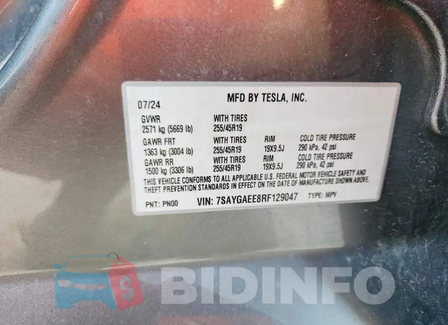 7SAYGAEE8RF129047 Photo# 13