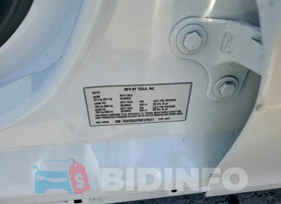 7SAYGDED9SF229317 Photo# 12
