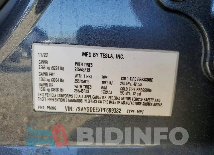7SAYGDEEXPF609332 Photo# 13