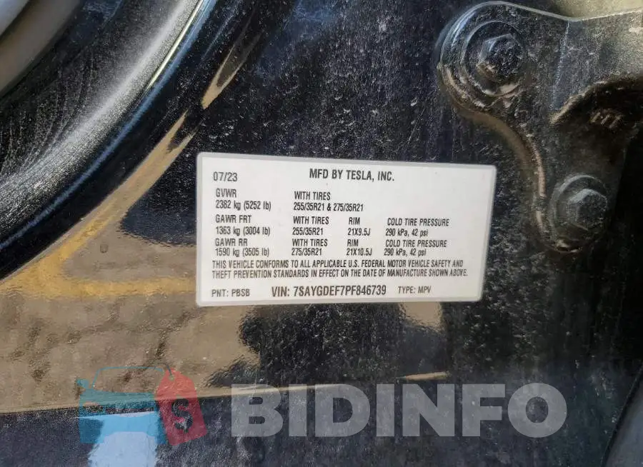 7SAYGDEF7PF846739 Photo# 12