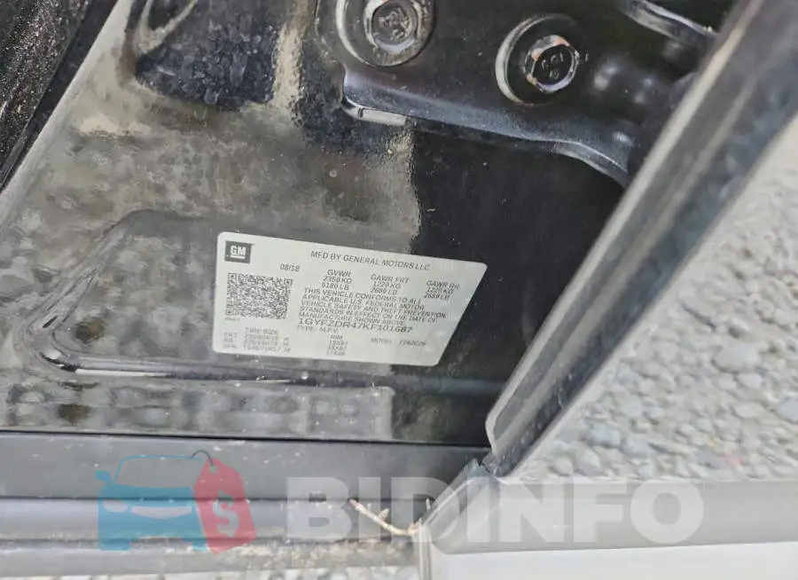 1GYFZDR47KF101687 Photo# 13
