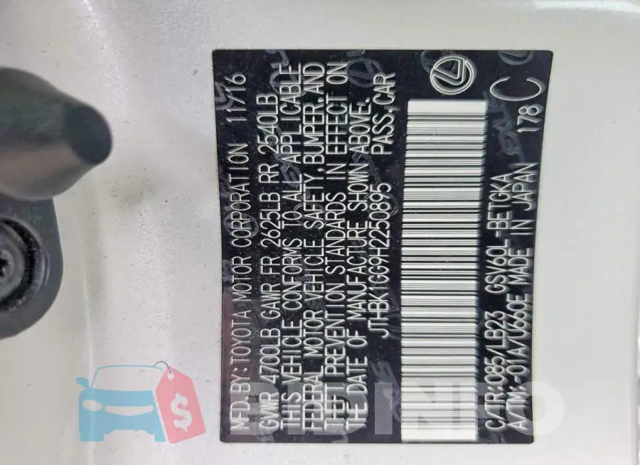JTHBK1GG9H2250895 Photo# 12