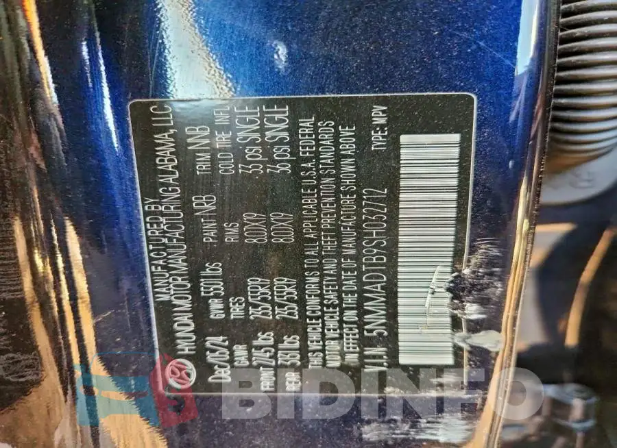 5NMMADTB9SH032712 Photo# 12