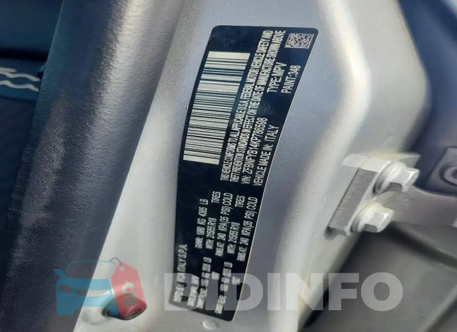 ZFBNFYB14KP786598 Photo# 13