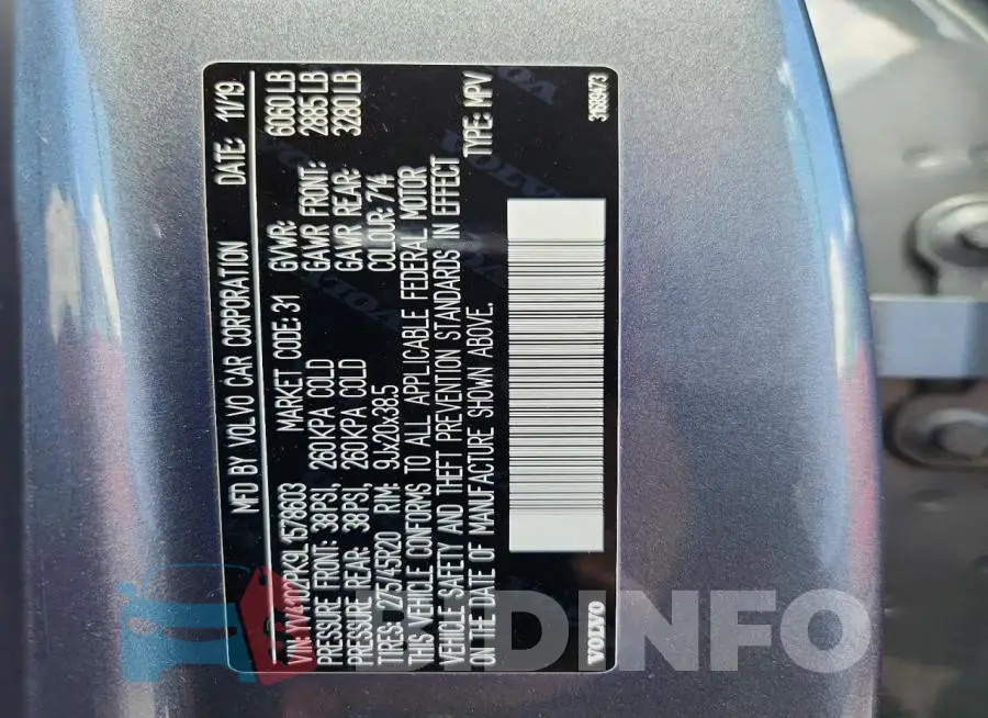 YV4102PK9L1578603 Photo# 13